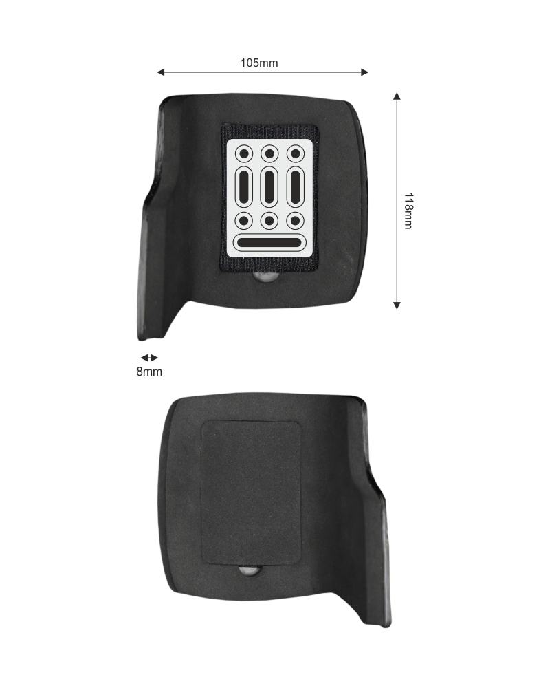 AERON EPU UCI carbon arm rests